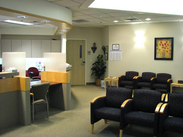 Vaginal rejuvenation center - waiting room