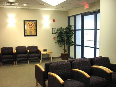 Vaginal rejuvenation center - waiting room